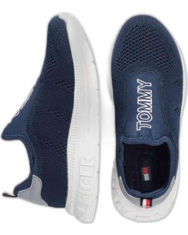 TOMMY HILFIGER SLIP-ON SPORTSCHUHE T3B4322460735800 MARINEBLAU MULTICOLOR
