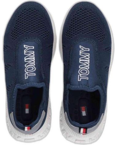 TOMMY HILFIGER SLIP-ON SPORTSCHUHE T3B4322460735800 MARINEBLAU MULTICOLOR