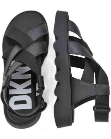 Sandales-De-Niña-DKNY-SANDALE-ET-ESPA-MODELO-D3910209B-NEGRO