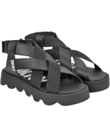 Sandales-De-Niña-DKNY-SANDALE-ET-ESPA-MODELO-D3910209B-NEGRO