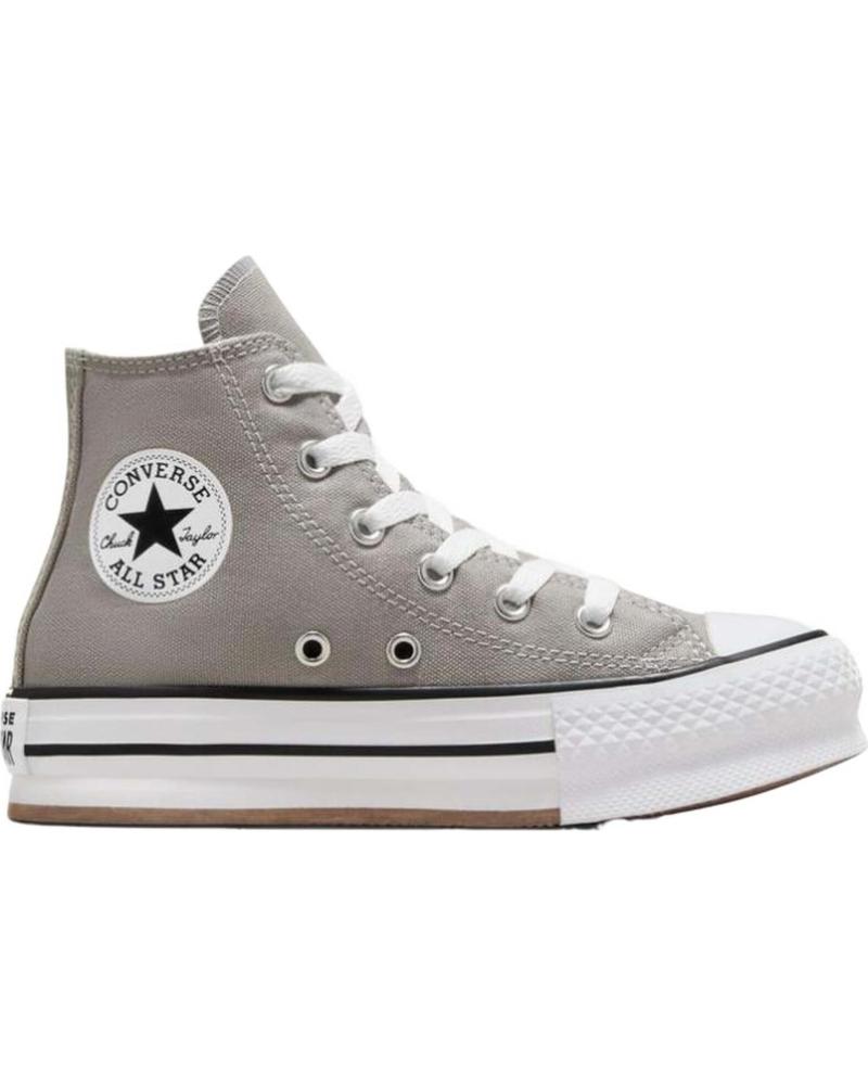 girl and boy Trainers CONVERSE ZAPATILLAS CHUCK TAYLOR ALL STAR EVA LIFT PARA NINOS UNISEX GRIS