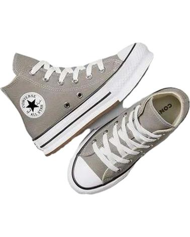 girl and boy Trainers CONVERSE ZAPATILLAS CHUCK TAYLOR ALL STAR EVA LIFT PARA NINOS UNISEX GRIS