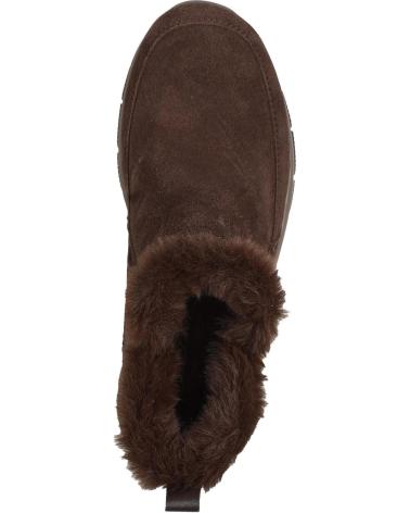 Mid-Boots-De-Mujer-SKECHERS-BOTINES-RELAXED-FIT-EASY-GOING---COOL-ZIP-PARA-MUJER-EN-COLO-MARRON