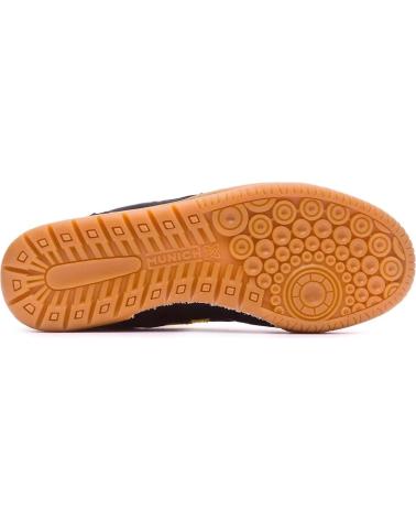 Sapatilhas de Menina e Menino MUNICH GRESCA KID 1500606 NEGRO NEGRO