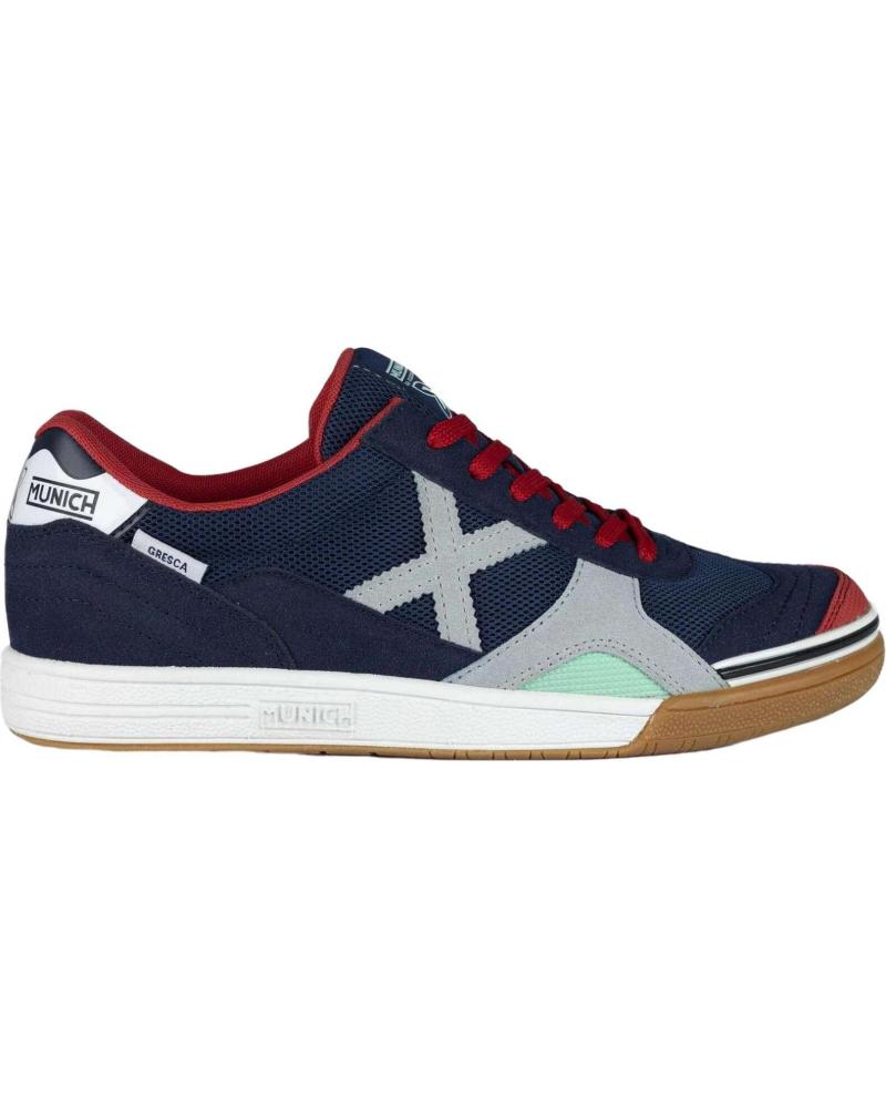 Scarpe sport per Uomo MUNICH ZAPATILLAS GRESCA 314 PARA UNISEX EN COLOR AZUL AZUL Scarpe sport per Uomo MUNICH ZAPATILLAS GRESCA 314 PARA UNISEX EN COLOR AZUL AZUL