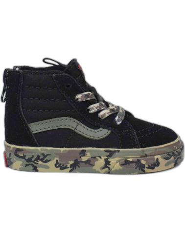 girl and boy shoes VANS OFF THE WALL ZAPATILLAS VANS MTE SK8-HI PARA NINOS UNISEX EN COLOR NEGRO NEGRO