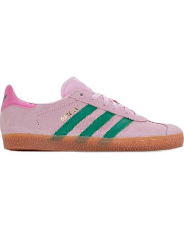 Sportivo per Bambina e Bambino ADIDAS ZAPATILLAS GAZELLE C PARA NINOS UNISEX EN COLOR ROSA