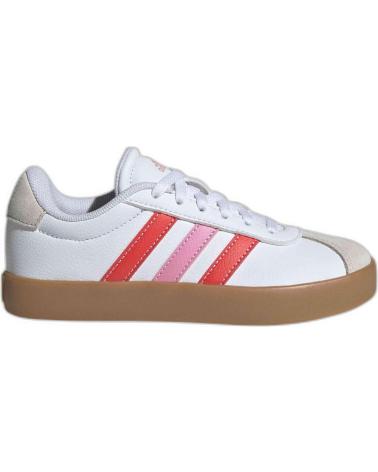 girl and boy shoes ADIDAS ZAPATILLAS VL COURT 3 0 PARA NINOS UNISEX EN COLOR BLANCO BLANCO