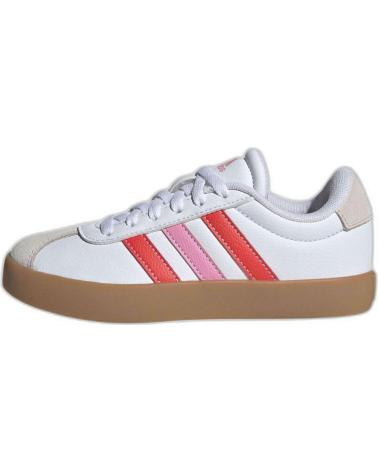 Schuhe für Mädchen und Junge ADIDAS ZAPATILLAS VL COURT 3 0 PARA NINOS UNISEX EN COLOR BLANCO BLANCO