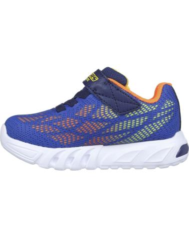 Sneaker für Mädchen und Junge SKECHERS ZAPATILLAS FLEX-GLOW ELITE-VORLO PARA NINOS UNISEX EN COLOR AZUL