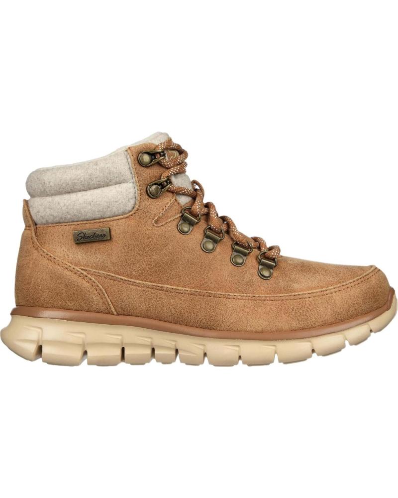 Botins de Mulher SKECHERS BOTINES PARA MUJER EN COLOR MARRON