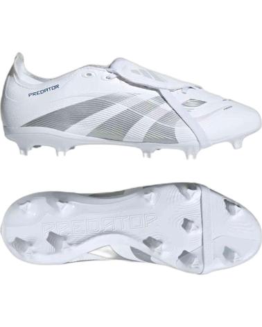 Sportif-De-Hombre-ADIDAS-BOTAS-DE-FUTBOL-PREDATOR-LEAGUE-FRENCH-TERRY-PARA-UNISEX-EN-BLANCO