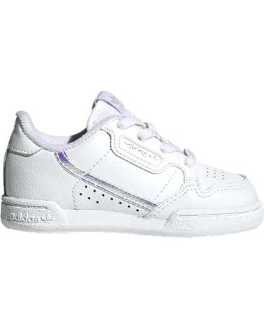 Chaussures pour Fille et Garçon ADIDAS ZAPATILLAS CONTINENTAL 80 EL I PARA NINOS UNISEX EN COLOR BL BLANCO