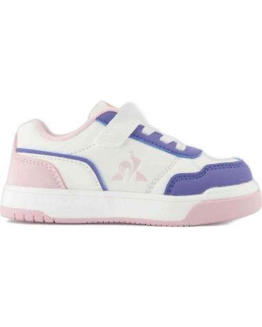 Sportivo per Donna LE COQ SPORTIF ZAPATILLAS LCS COURT BREAKER OPTICAL PARA MUJER EN COLOR BLA BLANCO