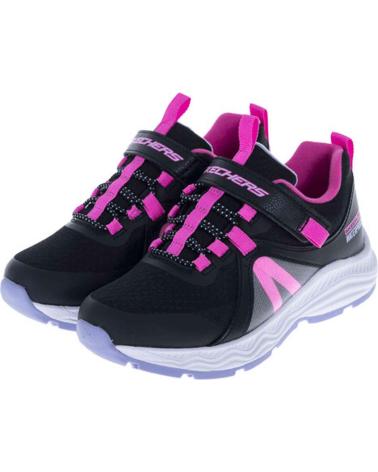 Sneaker für Damen und Mädchen und Junge SKECHERS ZAPATILLAS ADVENTURE BLITZ PARA NINOS UNISEX EN COLOR NEGRO