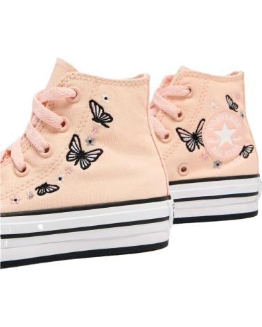 Sportivo-De-Niña-CONVERSE-ZAPATILLAS-CHUCK-TAYLOR-ALL-STAR-EVA-LIFT-PARA-NINOS-UNISEX-ROSA