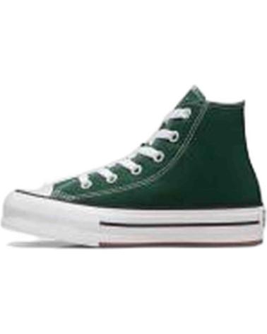 Sportivo per Bambina e Bambino CONVERSE ZAPATILLAS CHUCK TAYLOR ALL STAR EVA LIFT PARA NINOS UNISEX VERDE