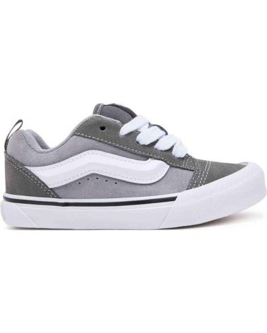 Schuhe für Mädchen und Junge VANS OFF THE WALL ZAPATILLAS VANS KNU SKOOL PARA NINOS UNISEX EN COLOR GRIS GRIS