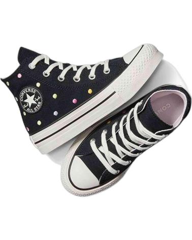 Sneaker-De-Niña-CONVERSE-ZAPATILLAS-CHUCK-TAYLOR-ALL-STAR-EVA-LIFT-PARA-NINOS-UNISEX-NEGRO