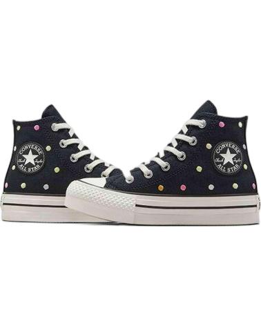 Sneaker-De-Niña-CONVERSE-ZAPATILLAS-CHUCK-TAYLOR-ALL-STAR-EVA-LIFT-PARA-NINOS-UNISEX-NEGRO