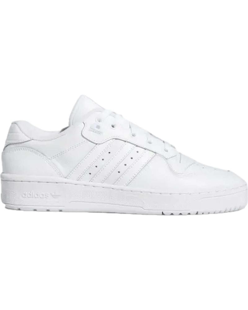 Sportif-De-Hombre-ADIDAS-ZAPATILLAS-RIVALRY-LOW--EN-COLOR-BLANCO-BLANCO