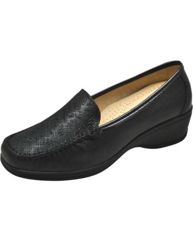 Mocassins de Mulher LUMEL - MOCASIN MUY ANCHO PLANTILLA EXTRAIBLE LIGEROS F NEGRO