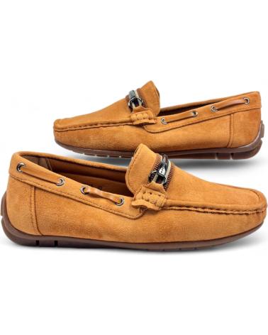 Man Mocasines TIMBOS MOCASIN COMODO DE HOMBRE CAMEL 131228 MARRóN