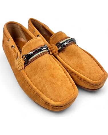 Man Mocasines TIMBOS MOCASIN COMODO DE HOMBRE CAMEL 131228 MARRóN