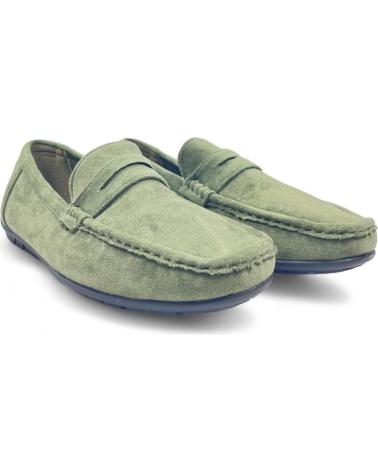 Man Mocasines TIMBOS MOCASIN COMODO DE HOMBRE 131225 VERDE