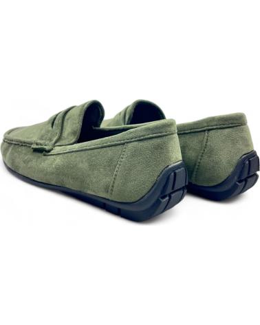 Man Mocasines TIMBOS MOCASIN COMODO DE HOMBRE 131225 VERDE