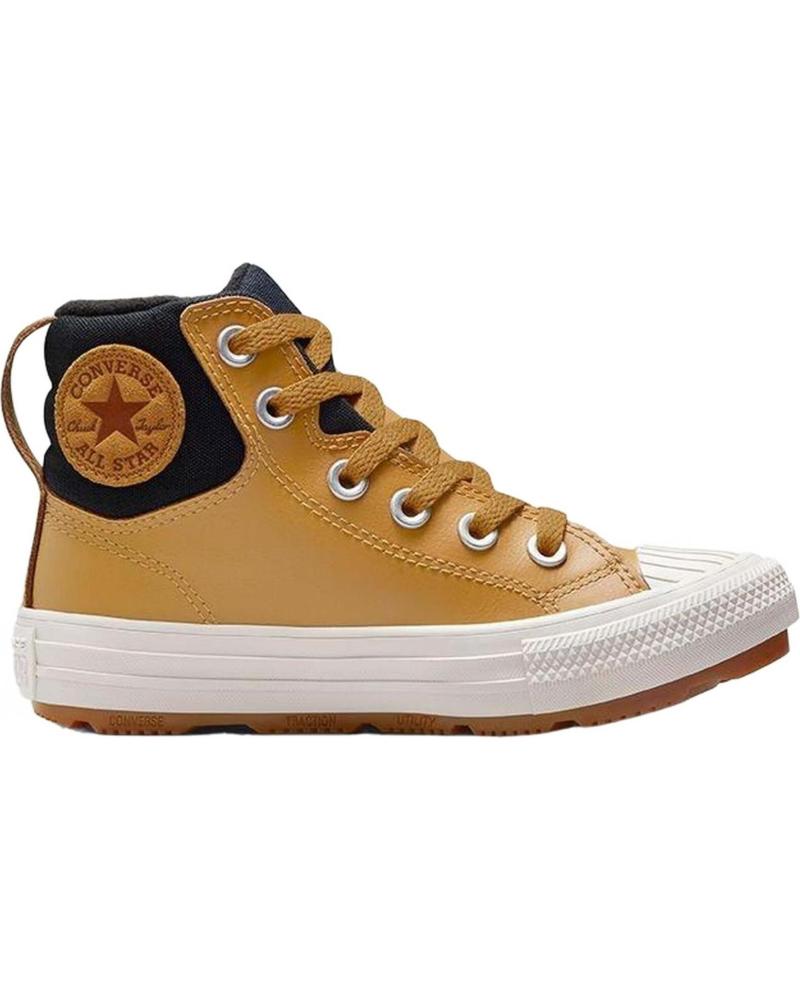 Stivali per Bambina e Bambino CONVERSE BOTAS CTAS PARA NINOS UNISEX EN COLOR MARRON MARRON