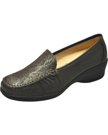 Mocassini per Donna LUMEL - MOCASIN MUY ANCHO PLANTILLA EXTRAIBLE LIGEROS F MORO