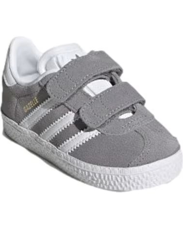 Sportschuhe für Mädchen und Junge ADIDAS ZAPATILLAS GAZELLE PARA BEBE EN COLOR GRIS GRIS