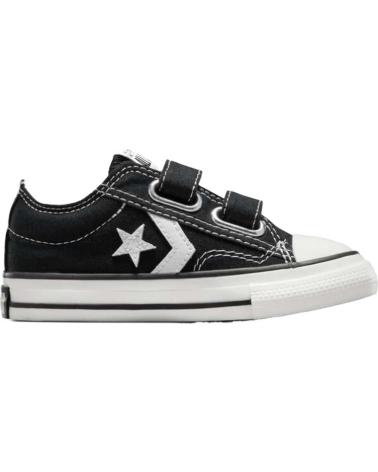 Sneaker für Mädchen und Junge CONVERSE ZAPATILLAS STAR PLAYER 76 2V PARA NINOS UNISEX EN COLOR NEGR NEGRO