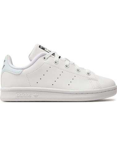 Sneaker für Mädchen und Junge ADIDAS ZAPATILLAS STAN SMITH C PARA NINOS UNISEX EN COLOR BLANCO