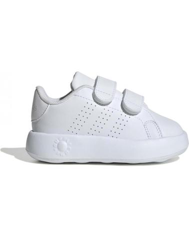 Sportivo per Bambina e Bambino ADIDAS -ADVANTAGE ID5283-ZAPATILLAS BLANCAS DE DEPORTE CON VELCRO-U MULTICOLOR
