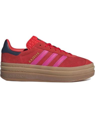 Esportes  de Mulher ADIDAS ZAPATILLAS GAZELLE BOLD PARA MUJER EN COLOR ROJO