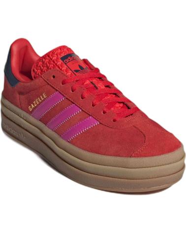 Esportes  de Mulher ADIDAS ZAPATILLAS GAZELLE BOLD PARA MUJER EN COLOR ROJO