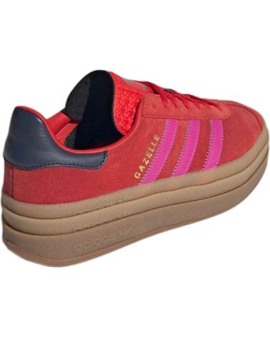 Esportes  de Mulher ADIDAS ZAPATILLAS GAZELLE BOLD PARA MUJER EN COLOR ROJO