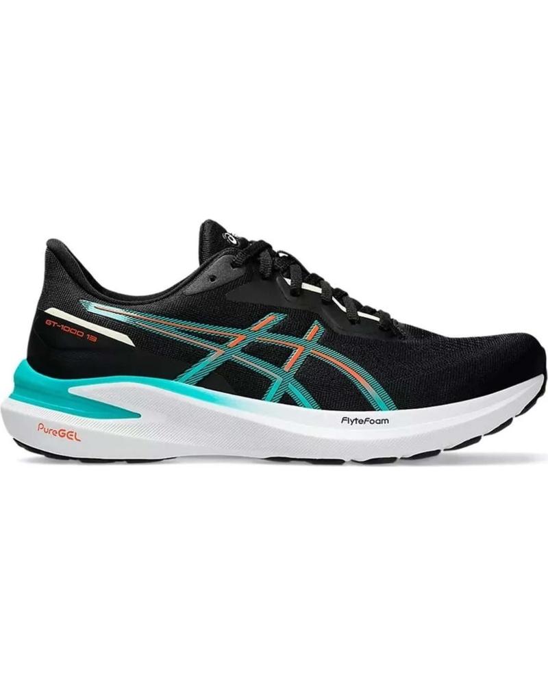 Esportes  de Homem ASICS ZAPATILLAS GT-1000 13 PARA HOMBRE EN COLOR NEGRO