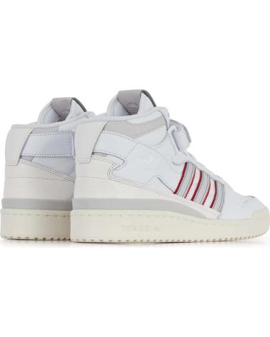 Sportif-De-Hombre-ADIDAS-ZAPATILLAS-FORUM-MID-PARA-HOMBRE-EN-COLOR-BLANCO
