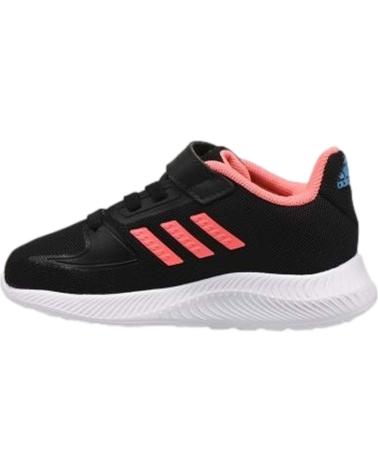 Sneaker für Mädchen und Junge ADIDAS ZAPATILLAS RUNFALCON 2 0 PARA BEBE EN COLOR NEGRO
