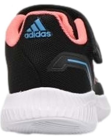 Sneaker für Mädchen und Junge ADIDAS ZAPATILLAS RUNFALCON 2 0 PARA BEBE EN COLOR NEGRO