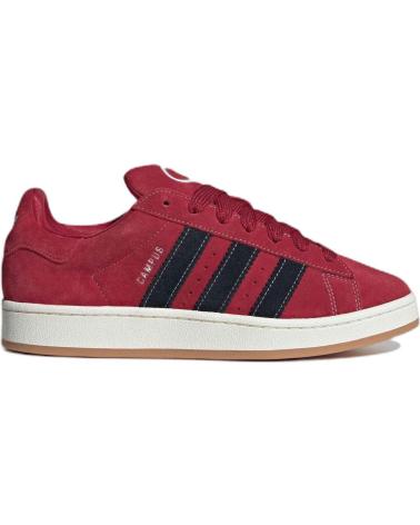 Sportif-De-Hombre-ADIDAS-ZAPATILLAS-CAMPUS-00S-PARA-UNISEX-EN-COLOR-ROJO