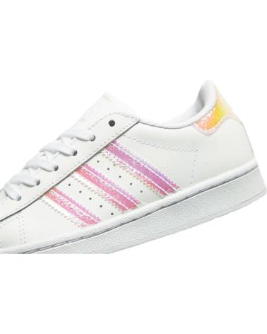 Sportif-De-Niña-ADIDAS-ZAPATILLAS-SUPERSTAR-FV3147-BLANCO