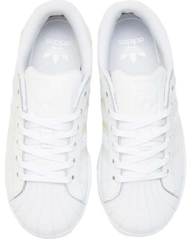 Sportif-De-Niña-ADIDAS-ZAPATILLAS-SUPERSTAR-FV3147-BLANCO