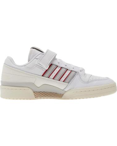 Sportif-De-Hombre-ADIDAS-ZAPATILLAS-FORUM-LOW-EN-COLOR-BLANCO