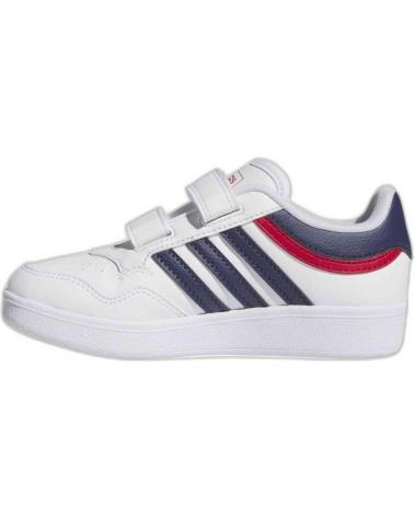Trainers-De-Niña-ADIDAS-ZAPATILLAS-HOOPS-4-0-CF-PARA-NINOS-UNISEX-EN-COLOR-BLANCO