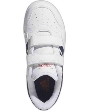 Trainers-De-Niña-ADIDAS-ZAPATILLAS-HOOPS-4-0-CF-PARA-NINOS-UNISEX-EN-COLOR-BLANCO