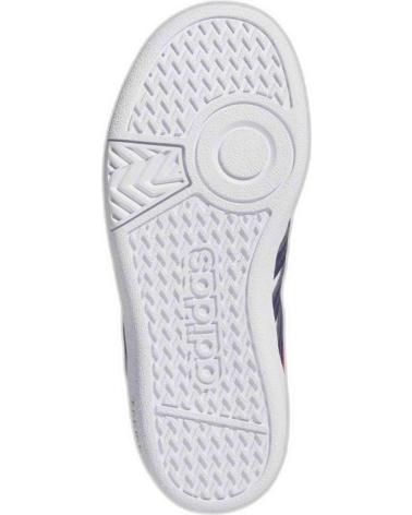 Trainers-De-Niña-ADIDAS-ZAPATILLAS-HOOPS-4-0-CF-PARA-NINOS-UNISEX-EN-COLOR-BLANCO